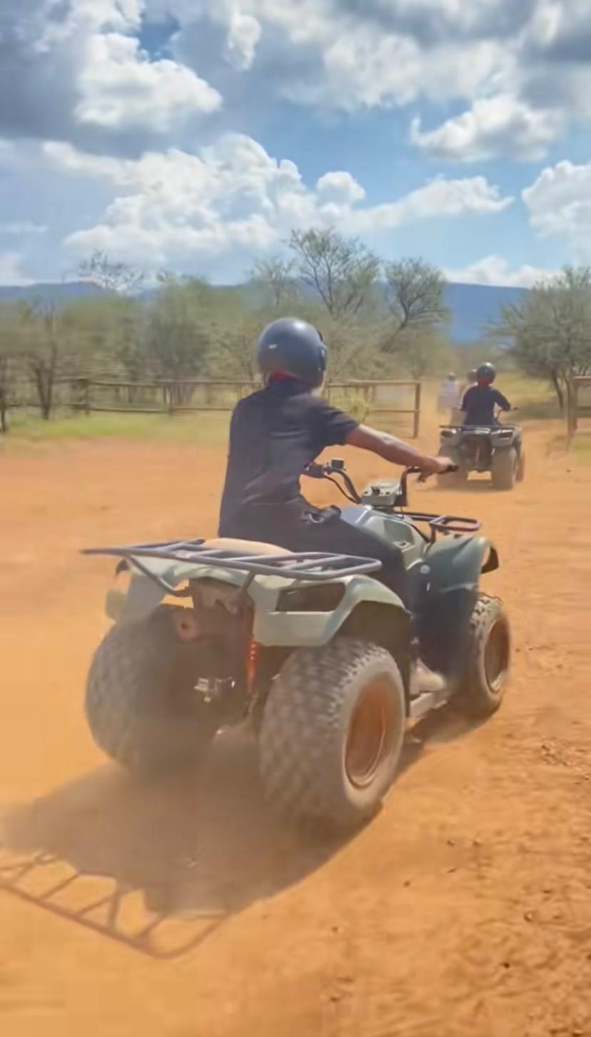 Shot in Saddle Creek, Quad Biking Shot in Saddle Creek, Quad Biking